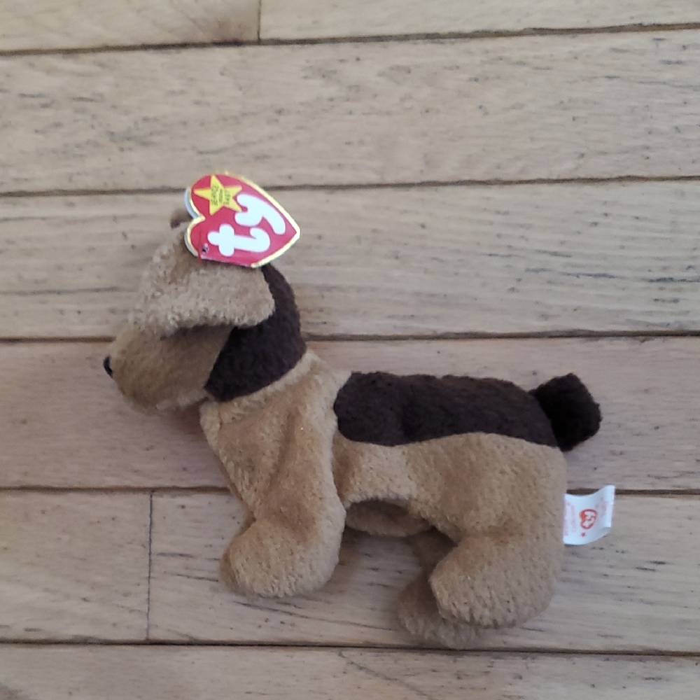 TY Beanie Babie Dog Stuffed Toy